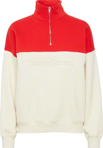 The Jogg Concept Sweater Sage  Rood