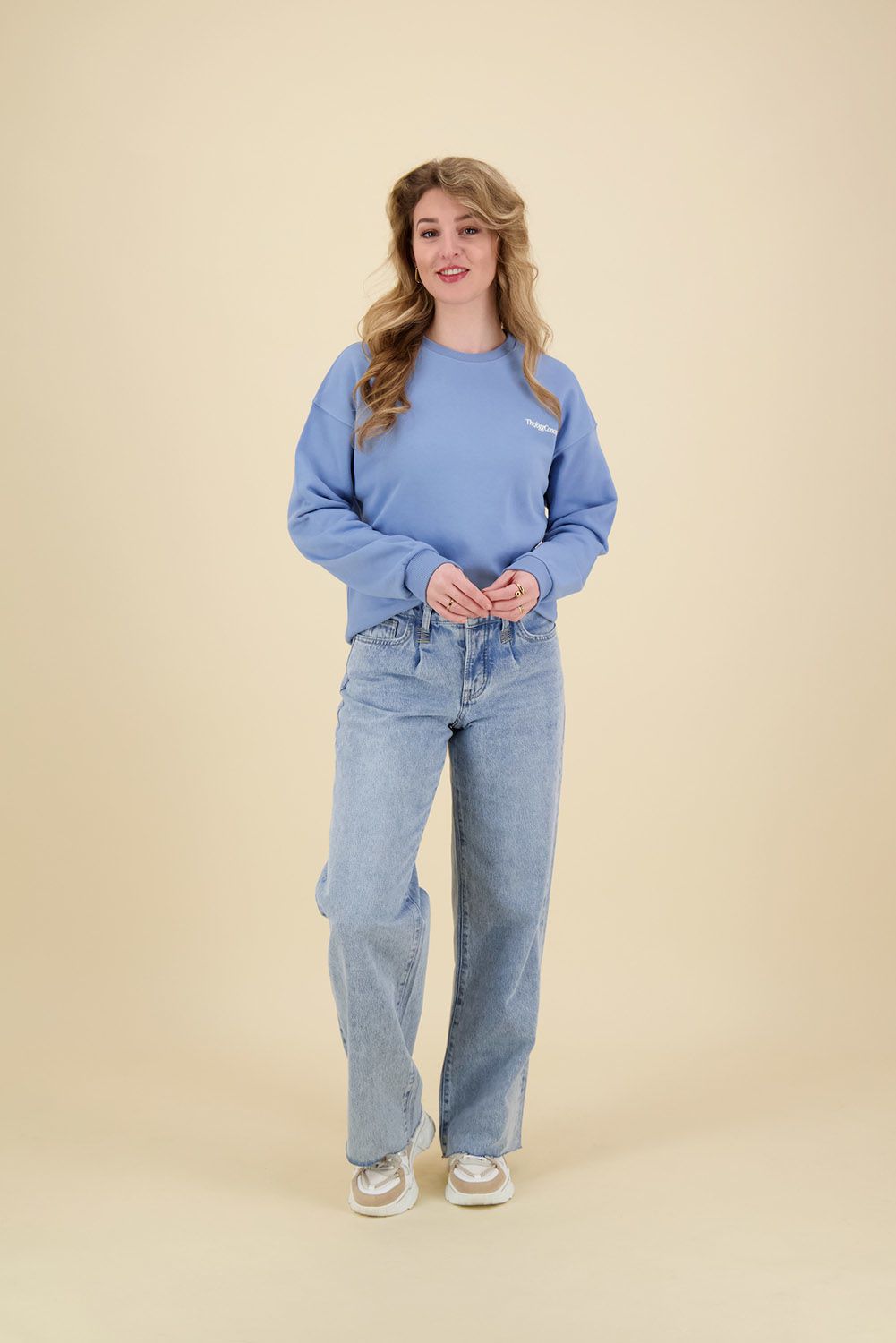 The Jogg Concept Sweater Saki Blauw