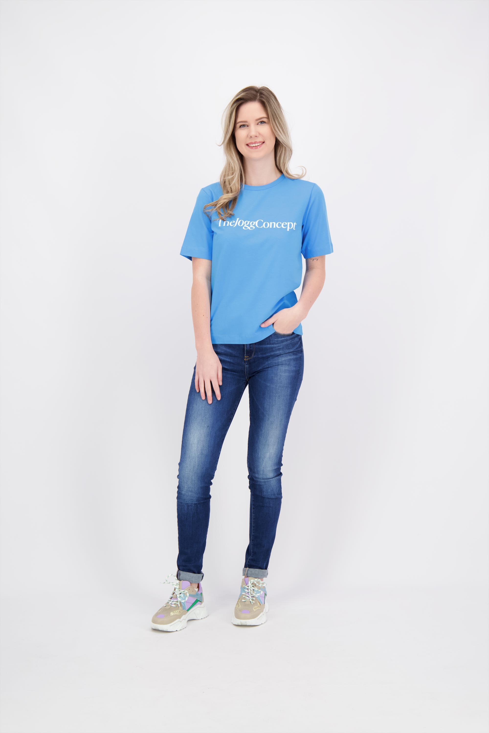 The Jogg Concept T-Shirt Simona Blauw