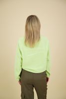 Sweater Clay logo Lime