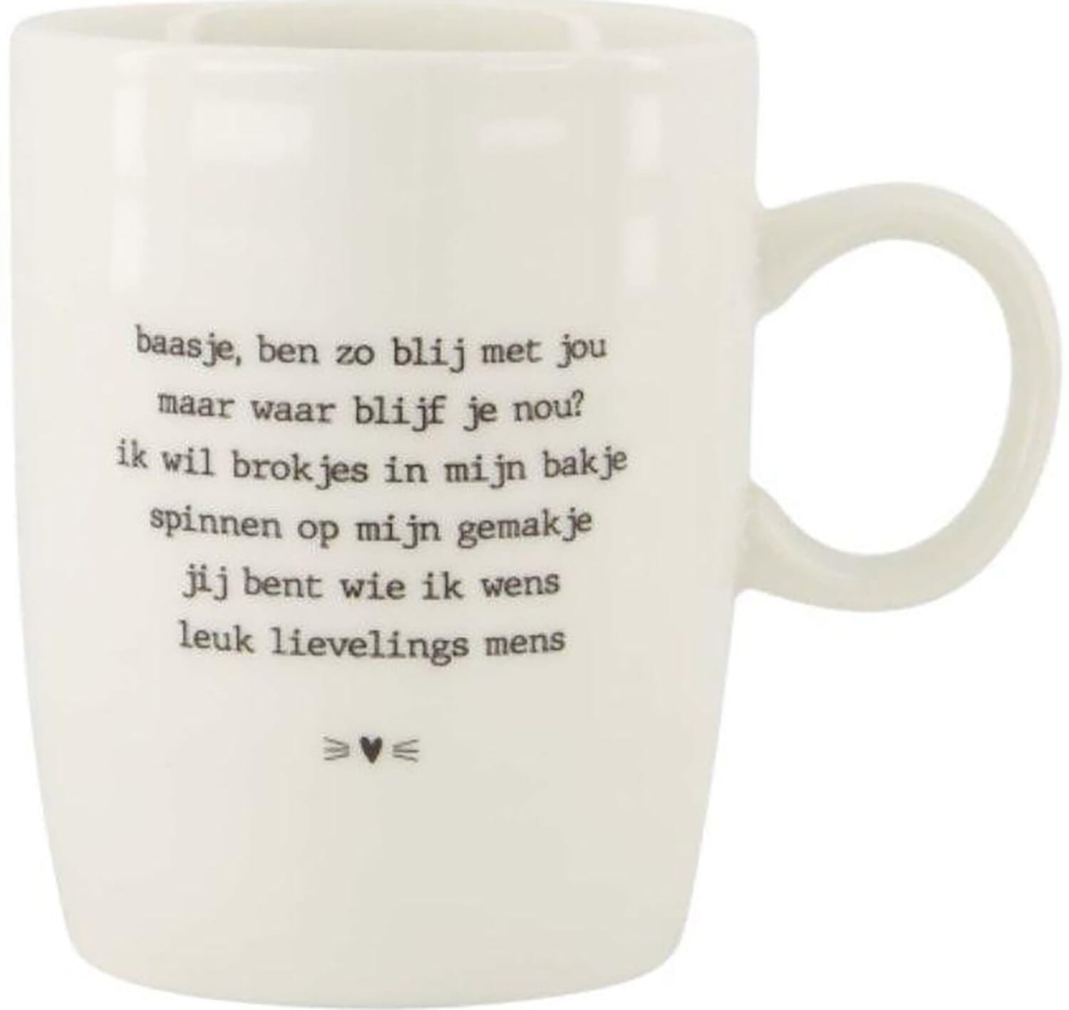 Zusss Theemok Baasje Kat Wit Zusss Theemok Baasje Kat Wit