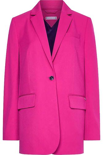 Tommy Hilfiger Coloured relaxed SB blazer Roze