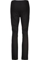 Slim elevated knitted pant Zwart