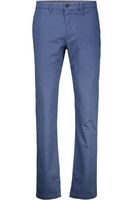 Chino bleecker printed structure Blauw