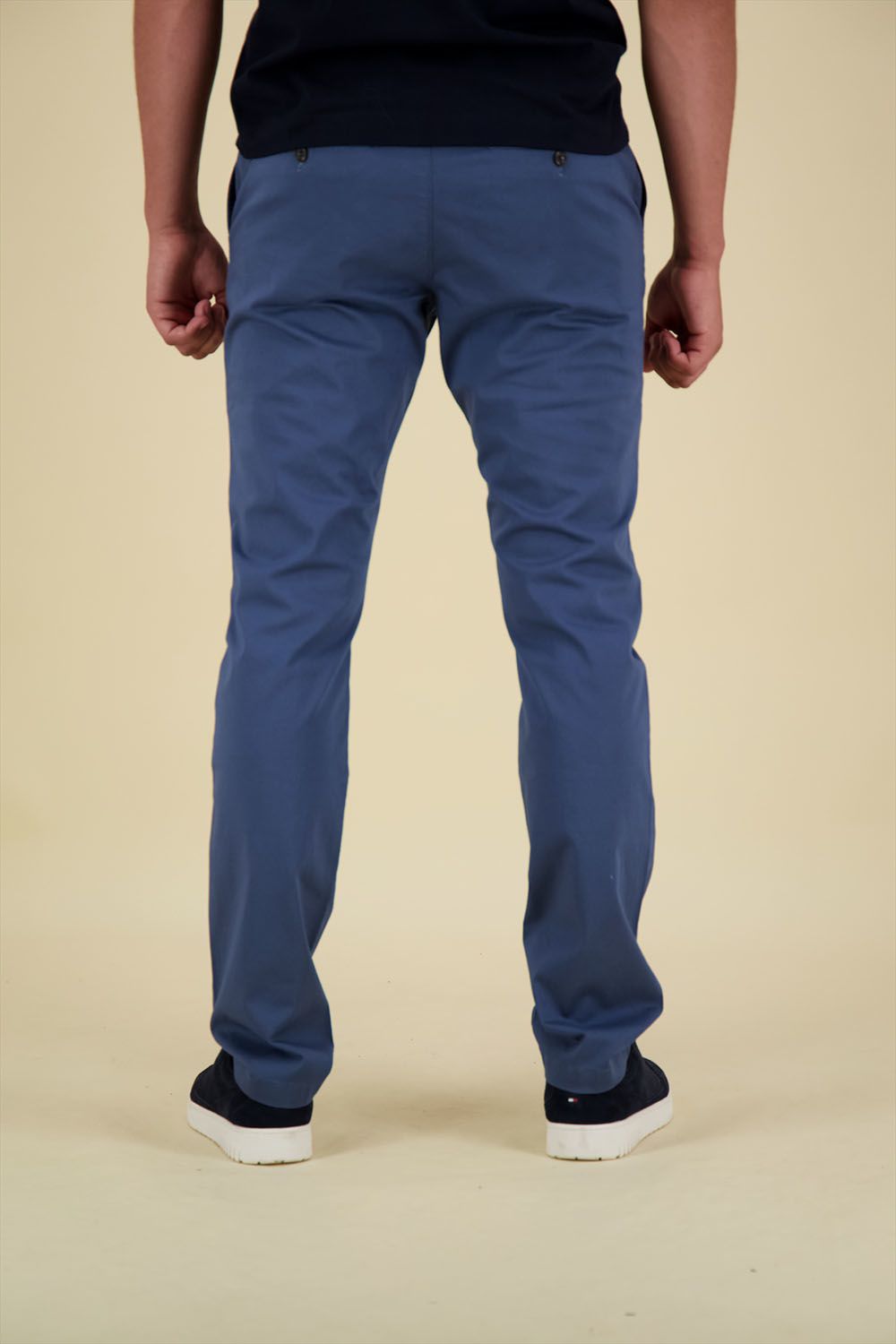 Tommy Hilfiger Chino Bleecker Blauw