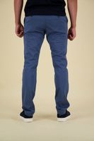 Chino bleecker printed structure Blauw