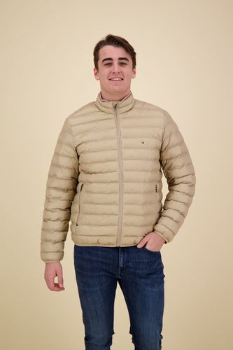 Tommy Hilfiger packable recycled jacket Beige