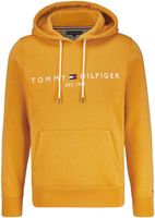 tommy logo hoody Geel