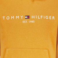 tommy logo hoody Geel