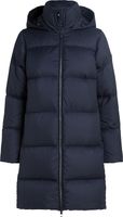 hw down casual coat Blauw