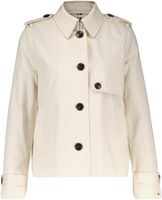 cotton sb short trench Beige