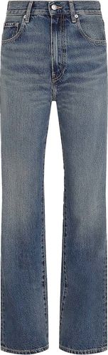 Tommy Hilfiger relaxed bootcut hw pat Blauw