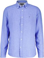 pigment dyed li solid rf shirt Blauw