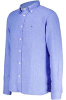 pigment dyed li solid rf shirt Blauw