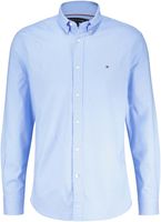 flex brushed solid rf shirt Blauw