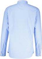 flex brushed solid rf shirt Blauw