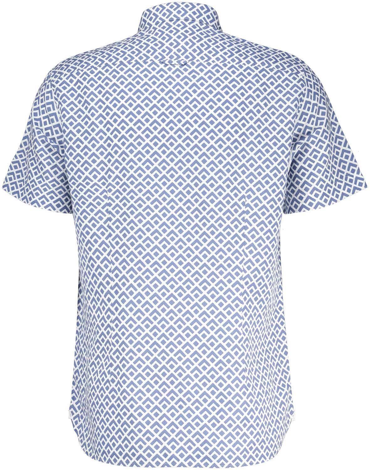 Tommy Hilfiger Overhemd Geometric Blauw