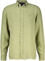 pigment dyed li solid rf shirt Groen