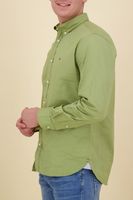 flex poplin rf shirt Groen