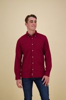 flex brushed twill shirt Rood