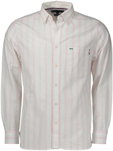 Tommy Hilfiger bold oxford stripe rf shirt Roze