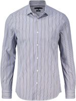 dc shadow stripe sf shirt Blauw