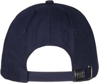 corporate cotton 6 panel cap Blauw