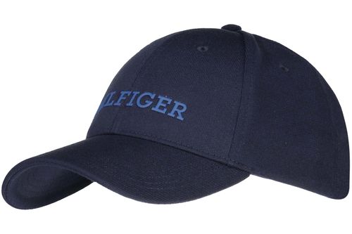 Tommy Hilfiger monotype jersey cap Blauw