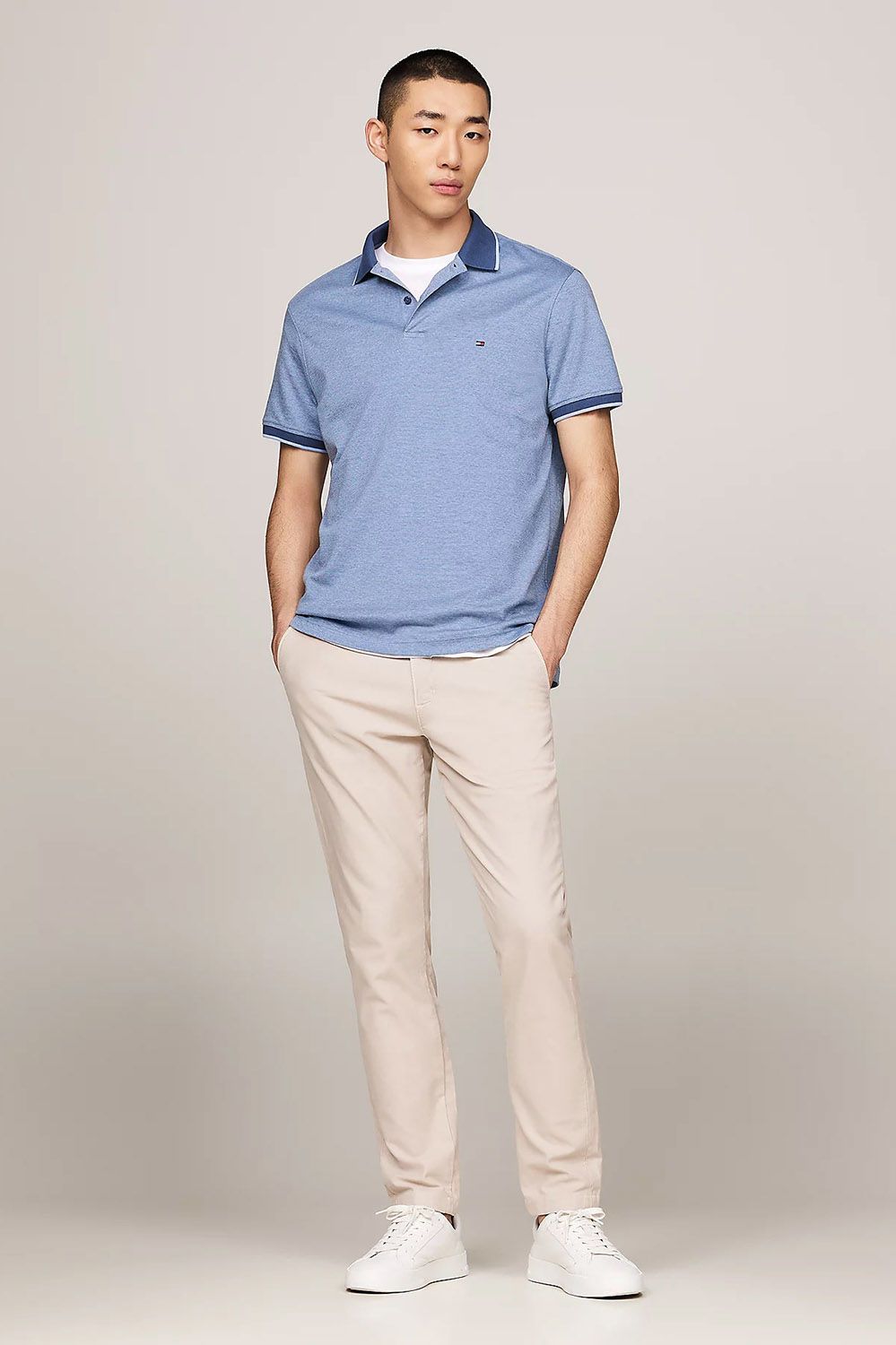 Tommy Hilfiger Polo Blauw 