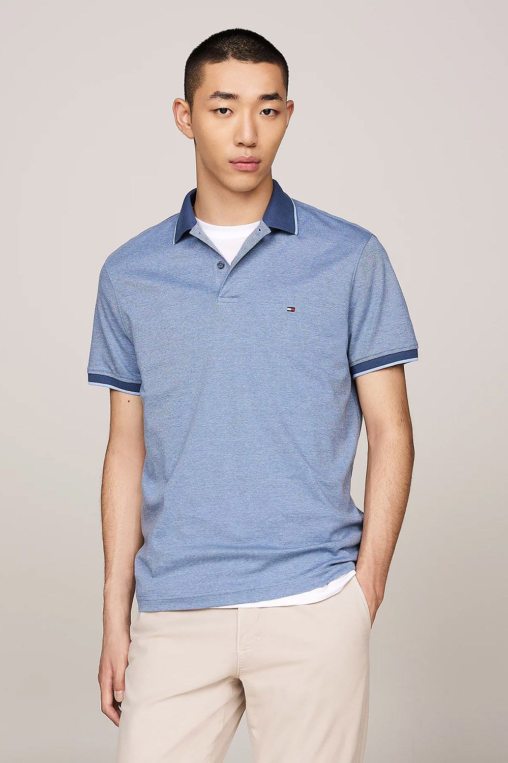 Tommy Hilfiger Polo Blauw 