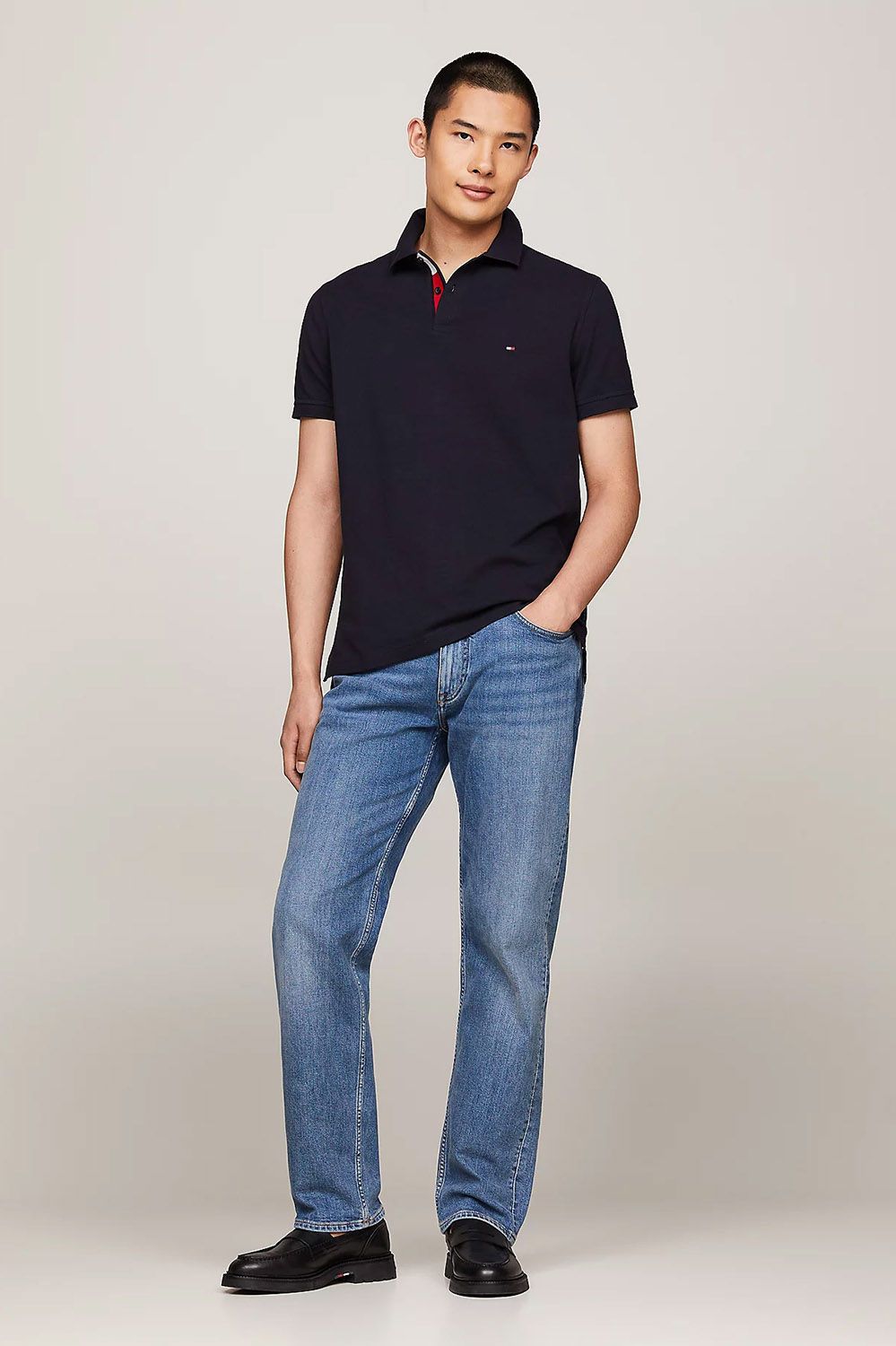 Tommy Hilfiger Polo Donkerblauw 