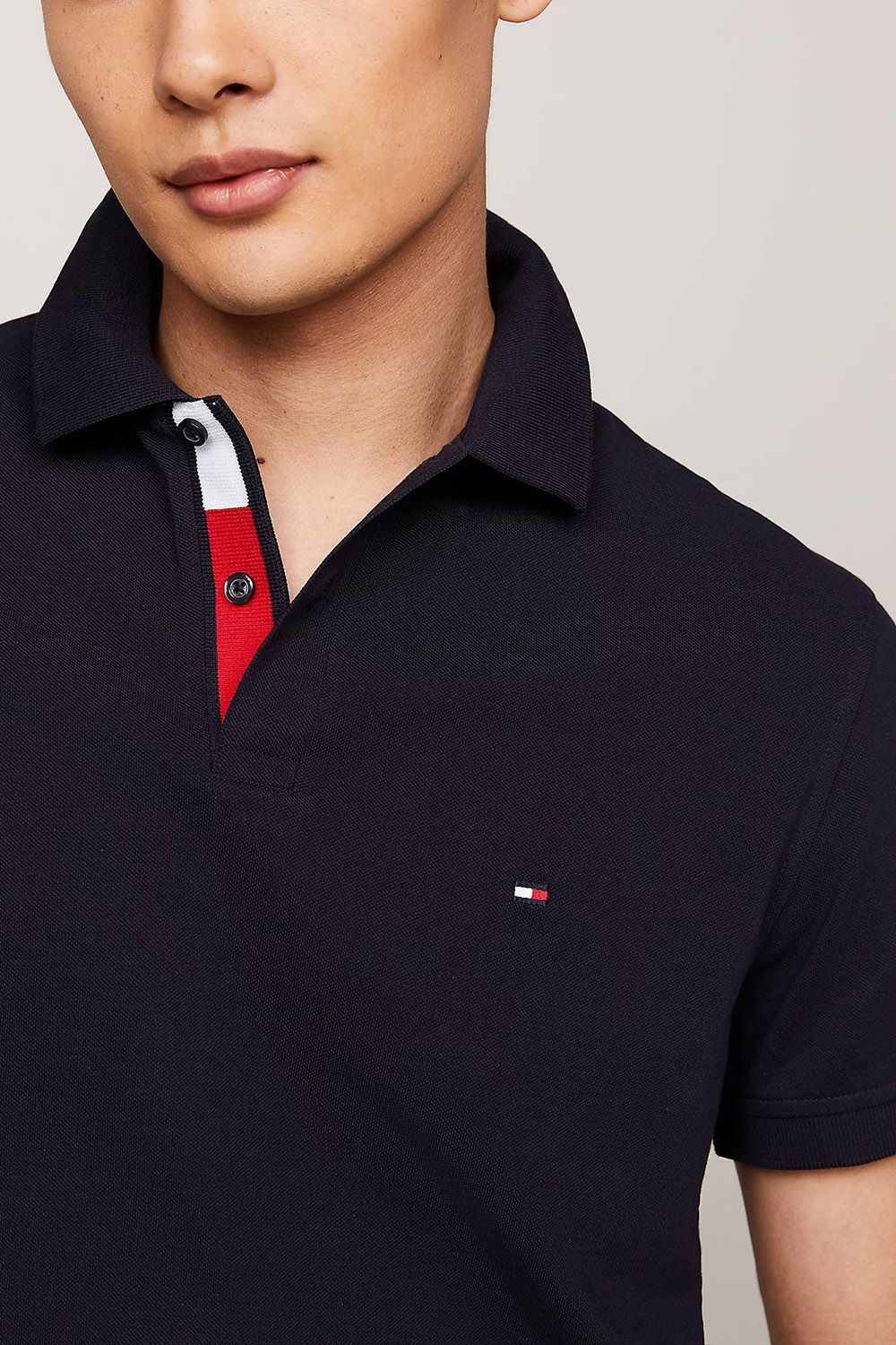 Tommy Hilfiger Polo Donkerblauw 