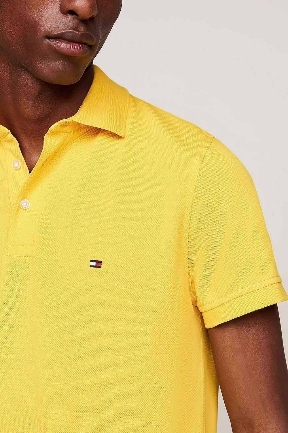 Tommy Hilfiger Polo Geel 