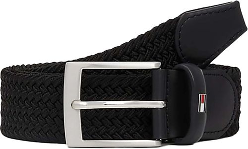 Tommy Hilfiger new adan  elastic belt Zwart