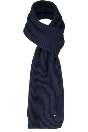 Tommy Hilfiger essential flag knitted scarf Blauw