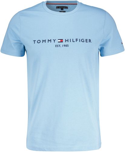 Tommy Hilfiger tommy logo tee vj Blauw