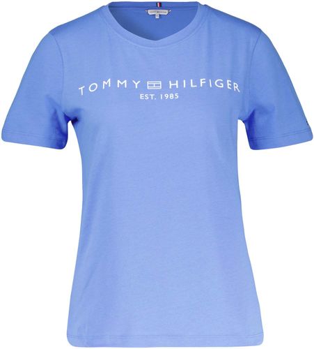 Tommy Hilfiger Reg corp logo shirt Blauw