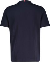 hilfiger global stripe tee Blauw