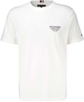 hilfiger global stripe tee Wit