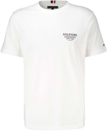 Tommy Hilfiger hilfiger global stripe tee Wit