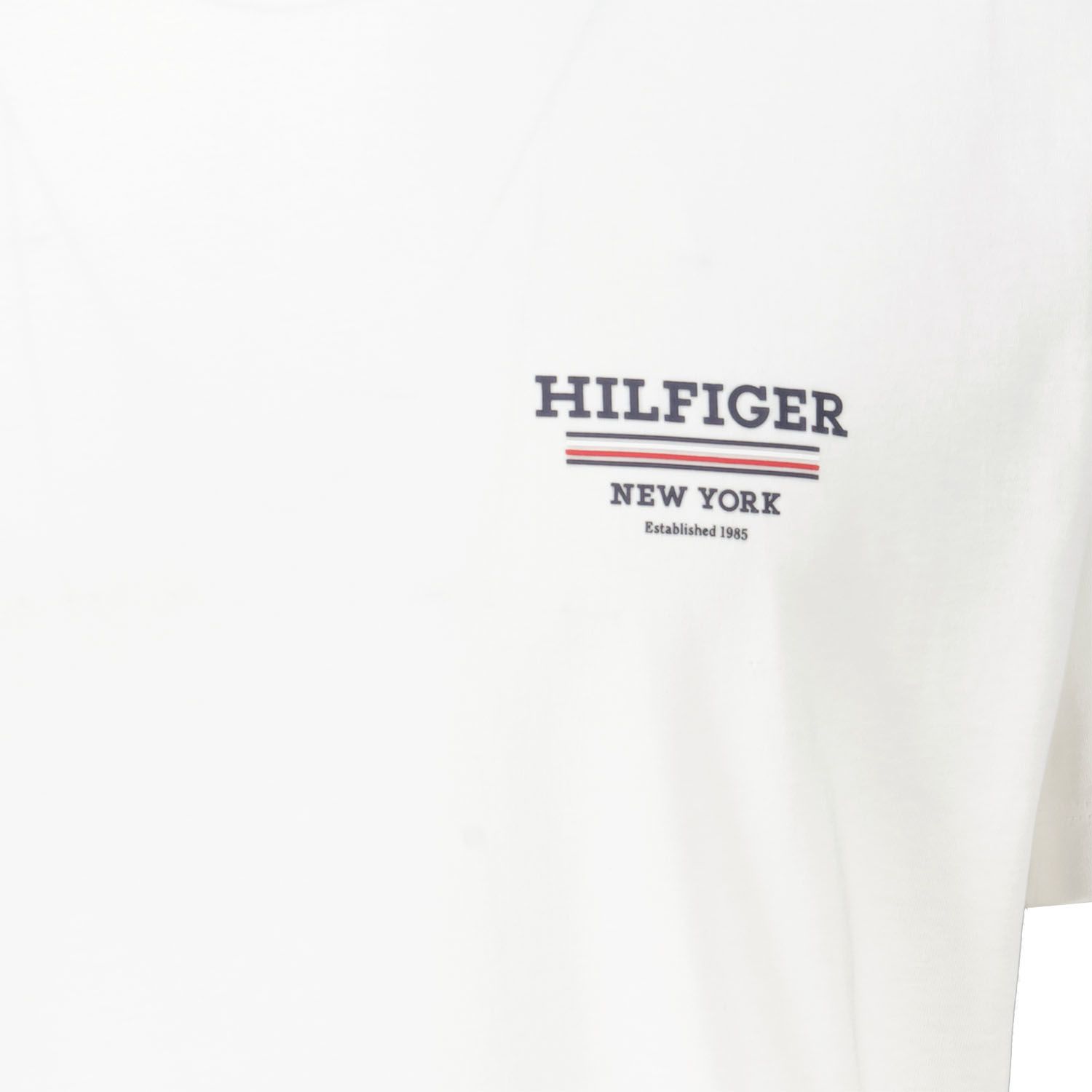 Tommy Hilfiger T-Shirt Global Wit