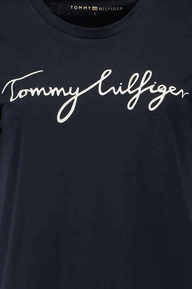 Tommy Hilfiger T-shirt Heritage Donkerblauw
