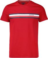 rwb monotype chest stripe tee Rood