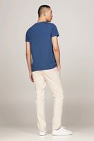 stretch slim fit tee Blauw