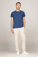 stretch slim fit tee Blauw