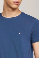 stretch slim fit tee Blauw