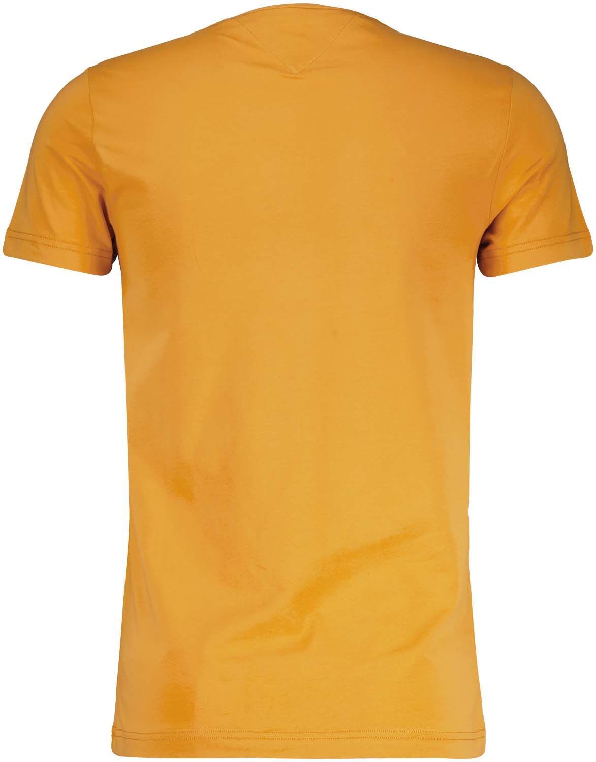 Tommy Hilfiger T-Shirt Stretch Oranje