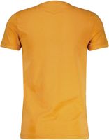 stretch slim fit tee Geel