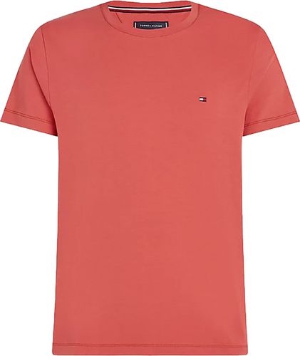 Tommy Hilfiger stretch slim fit tee Rood