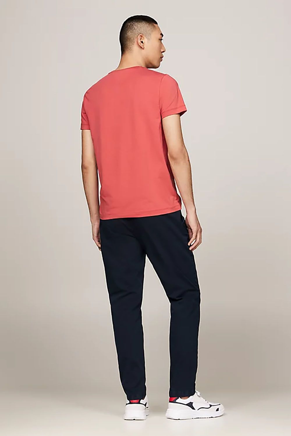 Tommy Hilfiger T-Shirt Stretch Rood